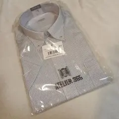 Atelier365 ワイシャツ　Yシャツ　ビジネス　カッターシャツ　L　メンズ