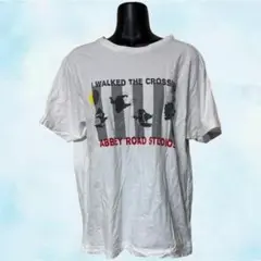 Abbey Road Studios　Tシャツ　ホワイト　レディース　半袖