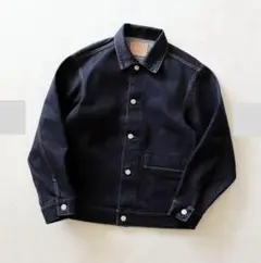 未使用級　HATSKI ハツキ　デニムジャケット　濃紺　1st　綿100 ハツキ【HATSKI】通販 デニムジャケット -LIFE