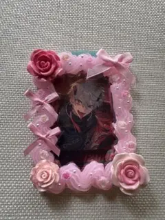 B8 硬質ケース ホイップデコ ピンク 薔薇 No.82