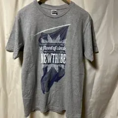 a flood of circle Tシャツ グレー ライブ