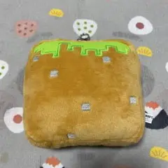 Minecraft 草ブロック型 伸ばせるパスケース
