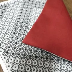 ◈刺し子ふきん◈ 十字刺し 完成品 （30.5×31.0）