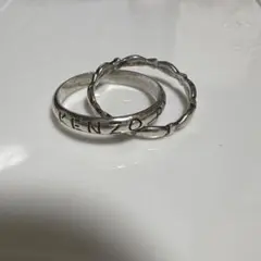 KENZO メンズ2連リング