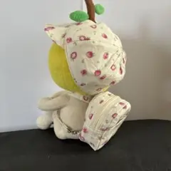 ゆず太郎用　キャップ＆リュック　いちご柄