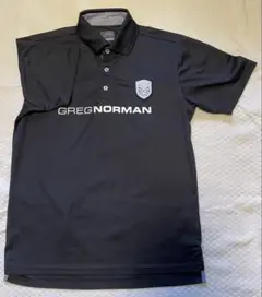 GREG NORMAN ブラック　メンズポロシャツ L