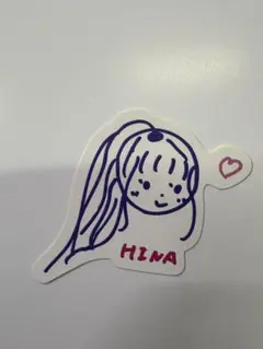 【岡本姫奈】真夏の全国ツアーCAFE 2025 特典ステッカー