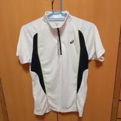 ASICS EZA923 半袖シャツ XL ホワイト