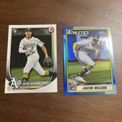 JACOB WILSON Topps mlb 2025 bowman