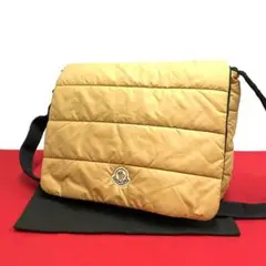 ほぼ未使用 レア モンクレール ダウン ナイロン ショルダーバッグ サコッシュ