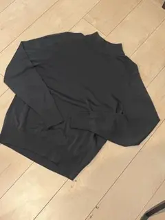 UNIQLO エクストラファインメリノモックネックセーター グレー Sサイズ