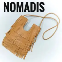 【 NOMADIS 】超 美品 ✨ フリンジ ショルダーバッグ ポシェット