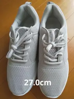 スニーカー　ヒラキ　27.0