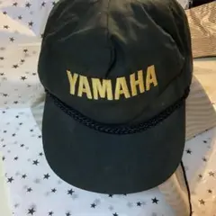 YAMAHA キャップ 黒色 ゴールドロゴキッズ向き
