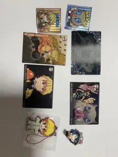 鬼滅の刃　我妻善逸&嘴平伊之助グッズセット
