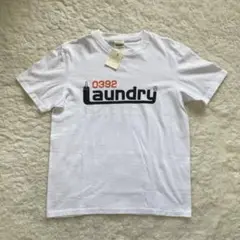 ランドリー　Laundry Tシャツ　ホワイト　Mサイズ　綿100%