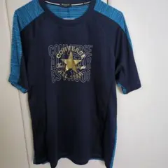 CONVERSE グラフィックTシャツ Lサイズ ネイビー
