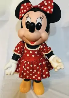 TOMY ミニーマウス ソフビフィギュア 1980年代