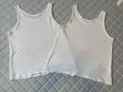 綿100%タンクトップ 2枚セット170サイズ
