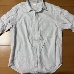 GU ストライプ 長袖シャツ M