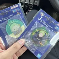 ワンピース一番くじ　アクリルチャーム3点