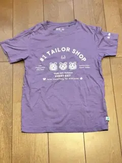 UNIQLO KIDS パープル Tシャツ #1 TAILOR SHOP