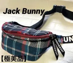 Jack Bunny【ジャックバニー】チェック柄 ボディバッグ（UNISEX）