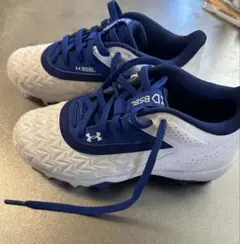 Under Armour スパイクシューズ ブルー/ホワイト　20㎝