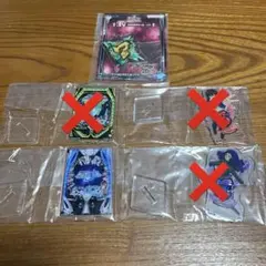 一番くじ　機動戦士ガンダム ユニコーン 2点セット アクリルボード　チャーム