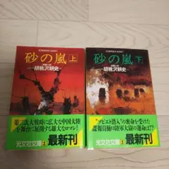 砂の嵐 上下巻セット 胡桃沢耕史