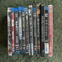 洋画ブルーレイDVD12枚セット
