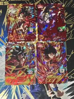 4枚セット　ドラゴンボールヒーローズ