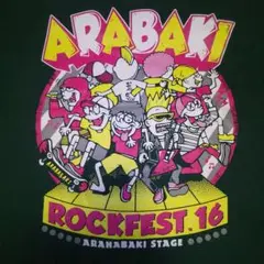 【荒吐】ARABAKI ROCKFEST 16　ステージTシャツ【Mサイズ】