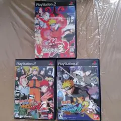 NARUTO ナルティメットアクセル 3本セット PlayStation 2