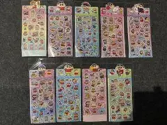 【新品】クレヨンしんちゃん　キラキラ　シール　9種類セット　海外