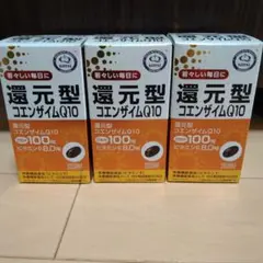 リケン 還元型コエンザイムQ10 430mg*60粒 3個セット
