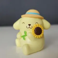 サンリオキャラクターズ　ポムポムプリン　ひまわりシャイン　フィギュア