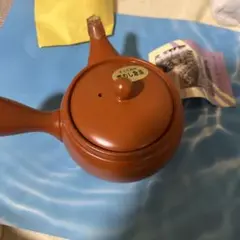 常滑焼 急須 陶器製 茶色 内蔵ストレーナー付き
