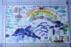 A-060 シーグラスMIX　ー憧れのサントリーニ島　ー