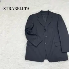 美品　STRABELLTA ストラベルタ　ジャケット　L ダークグレー　ウール