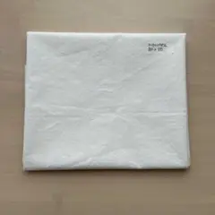 check and stripe コットンパピエ　ホワイト