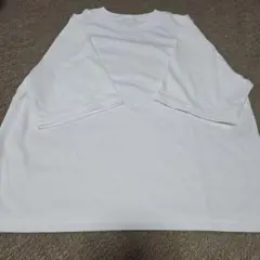 ホワイト 五分袖 Tシャツ