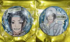 魔道祖師 公式茶屋 箔押し風カンバッジ 缶バッジ　魔道学園ver.A 藍景儀