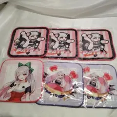 カプくじ 周防パトラ×ロックマン ハンドタオル 3種6枚セット 未開封品