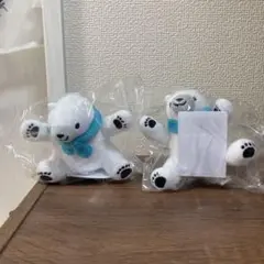 日立しろくまくん　ぬいぐるみ(非売品)2個