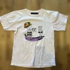 【希少】スヌーピー NO WAR Tシャツ L ピンク　アメカジ