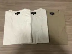 A.P.C. ポケットTシャツ 3色セット Sサイズ