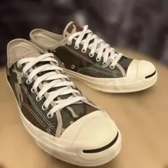 (美品！)コンバース Jack Purcell カモフラ スニーカー