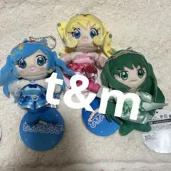 ぬいぐるみマスコット ぴちぴちピッチ namcoトーキョー　ナムコ　３種セット