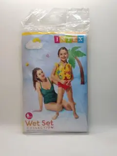 【INTEX】スイムベスト 男女兼用 黄色 イエロー オレンジ U-59661